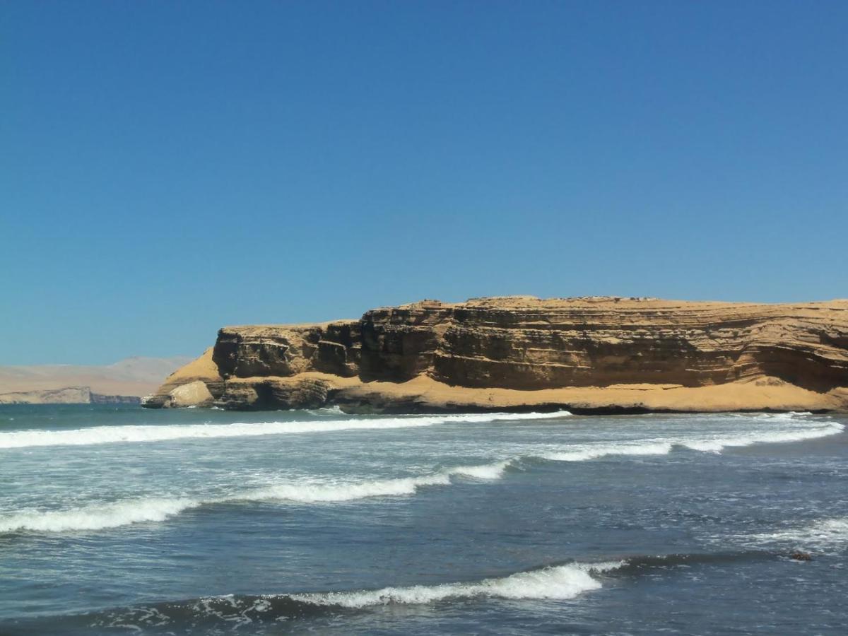 Hotel Ocean Beach Paracas Exterior foto